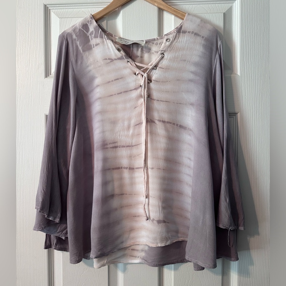 Vintage Havana tie dye swing top